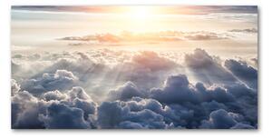 Foto obraz sklo tvrzené Oblaka z ptačího pohledu osh-92314330