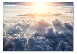 Foto obraz sklo tvrzené Oblaka z ptačího pohledu osh-92314330