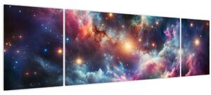 Obraz - Temný vesmír (170x50 cm)