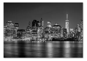 Foto obraz fotografie na skle Manhattan noc osh-92771254