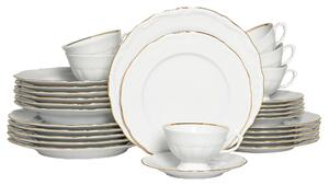 KOMBINOVANÁ SOUPRAVA, 30dílné, porcelán Creatable - Online Only nádobí, Online Only