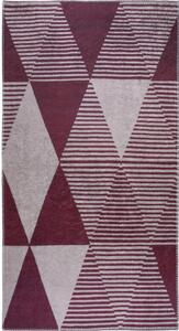Vínový pratelný koberec 120x160 cm – Vitaus