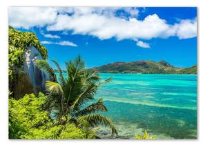 Foto obraz fotografie na skle Pobřeží Seychely osh-93632488