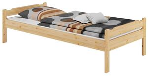 Kondela Dřevěná postel LIVIO 90x200, přírodní
