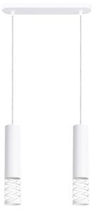 Sollux Lighting Závěsné svítidlo LAMI 2 bílé