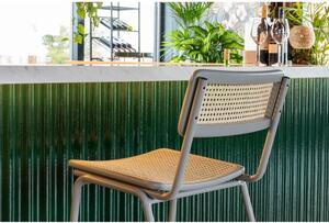 Světle šedé/v přírodní barvě barové židle v sadě 2 ks 93,5 cm Jort – Zuiver