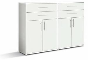SKŘÍŇ NA ŠANONY, bílá, 168,8/113,6/33 cm MID.YOU - Online Only kancelářský nábytek, Online Only