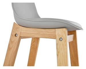 Šedá barová židle Kokoon Elody, výška 86,5 cm