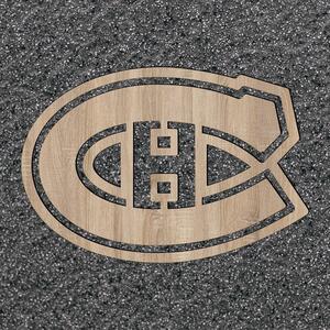DUBLEZ | Hokejové logo na zeď - Montréal Canadiens