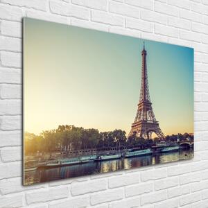 Foto-obraz fotografie na skle Eiffelova věž Paříž osh-94387968