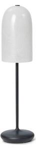 FermLIVING LED dobíjecí stolní lampa Gry, 44,3 cm, stmívatelná, IP44