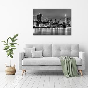 Foto obraz sklo tvrzené Brooklynský most osh-94815409