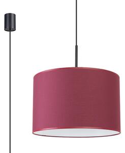 Sollux Lighting Závěsná lampa NEVIA vínová