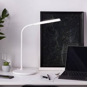 Stolní lampa LED Joni, bílá, výška 34 cm, CCT, stmívatelná