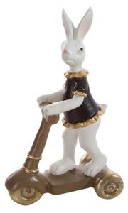 Velikonoční dekorace FIG 158B zajíc na koloběžce