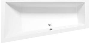 Asymetrická vana Polysan Andra 170x90 cm akrylát levá 81111
