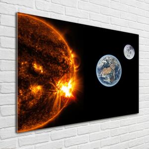 Foto obraz sklo tvrzené Sluneční soustava osh-95492268
