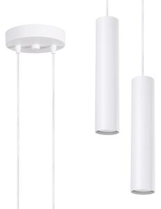 Sollux Lighting Závěsná lampa LAGOS 2P bílá