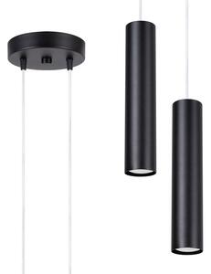Sollux Lighting Závěsná lampa LAGOS 2P černá