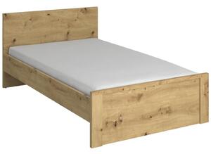 Kondela Postel AIRON 120x200, dub artisan