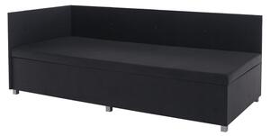Kondela Válenda AURIA UNI 90x200 s úložným prostorem, šedá Trinity 34