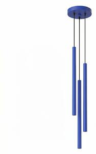 Sollux Lighting Závěsné svítidlo PASTELO 3P ultramarínové