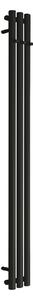 Oltens Stang koupelnový radiátor designově 150x15 cm černá 55019300