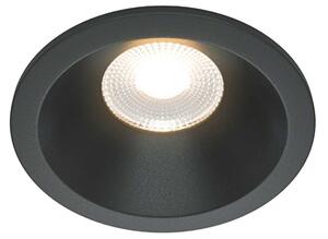 Maytoni downlight Zoom LED 60° zápustné kruhové svítidlo černé 12W4000KAno