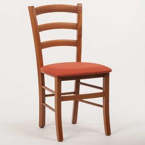 Stima Židle PAYSANE s čalouněným sedákem Odstín: Rustikál, Látky: LUX terracotta 10