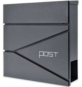 Poštovní schránka POST - antracit