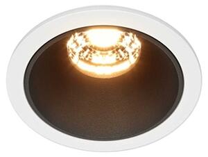 Maytoni downlight Alfa LED 36° zápustné kruhové svítidlo černé 2700K10WNe