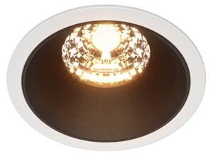 Maytoni downlight Alfa LED 36° zápustné kruhové svítidlo černé 2700K15WNe