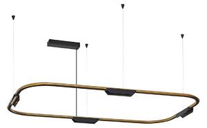 VK Light Core LED závěsné svítidlo Zlatá1130 mm