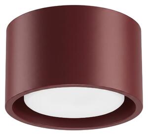 Sollux Lighting Stropní svítidlo MODO 1 bordó GX53