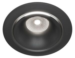Maytoni downlight Yin LED 12W 60° zápustné kruhové svítidlo Černá4000KNe