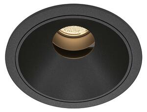 Maytoni downlight Wise LED 36° zápustné kruhové svítidlo Černá10W