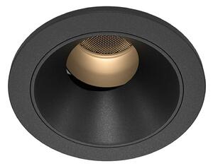 Maytoni downlight Wise LED 36° zápustné kruhové svítidlo Černá7W