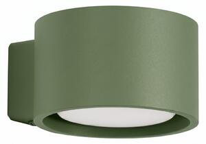 Sollux Lighting Nástěnné svítidlo MODO 1 olivově zelené GX53