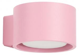 Sollux Lighting Nástěnné svítidlo MODO 1 růžové GX53