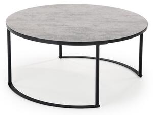 Konferenční stolek MOCOU šedá/černá