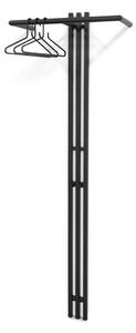 Černý kovový nástěnný věšák 65 cm Senza – Spinder Design