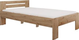 Kondela Postel BASIS, 120x200, dub artisan