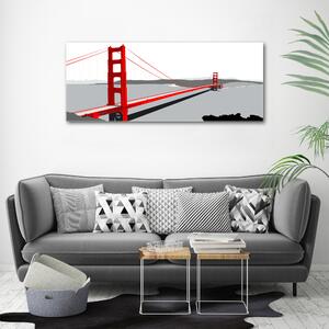 Foto obraz sklo tvrzené Most San Francisco osh-98448753
