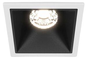 Maytoni downlight Alfa LED 10W 36° zápustné čtvercové svítidlo černé Jednoduchá
