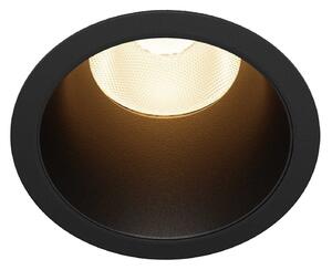 Maytoni downlight Dip LED 50° zápustné kruhové svítidlo černé 113xØ76mm3000K15W