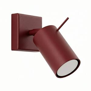 Sollux Lighting Nástěnné svítidlo RING bordó