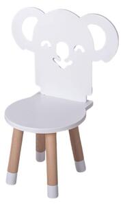Dětská židlička KOALA ze dřeva + jméno ZDARMA