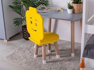 Dřevěná židle STAVEBNICE do dětského pokoje