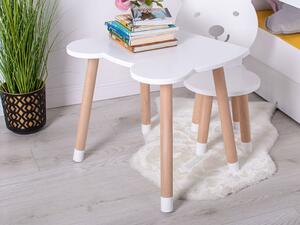 Dřevěný stolek MEDVĚD do dětského pokoje + jméno ZDARMA