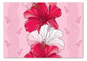 Fotoobraz na skle Havajské květiny osh-98842373